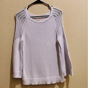 💚  Loft off white sweater size XS